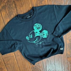 Disney x Neff Too Many People Grow Up black pullover sweatshirt Size M